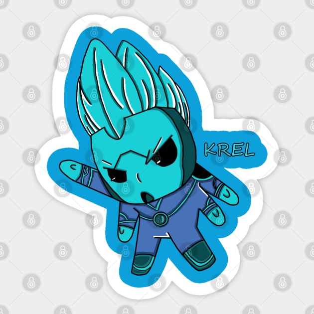 3Below Krel Chibi Sticker by garciajey